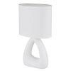 Illuminazione Globo Lighting Triangle Lampada da tavolo Bianco, 1-Luce