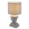 Illuminazione Globo Lighting Hermes Lampada da tavolo Grigio, 1-Luce