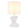 Illuminazione Globo Lighting Hermes Lampada da tavolo Bianco, 1-Luce