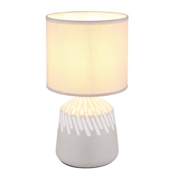 Illuminazione Globo Lighting Rela Lampada da tavolo Grigio, 1-Luce