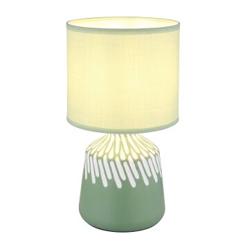 Illuminazione Globo Lighting Rela Lampada da tavolo Verde, 1-Luce
