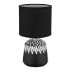 Illuminazione Globo Lighting Rela Lampada da tavolo Nero, 1-Luce