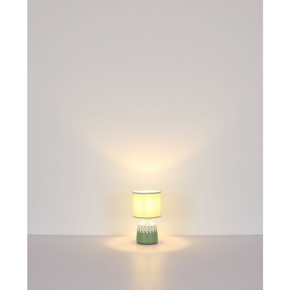 Illuminazione Globo Lighting Rela Lampada da tavolo Bianco, 1-Luce