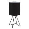 Illuminazione Globo Lighting Tamian Lampada da tavolo Nero, 1-Luce