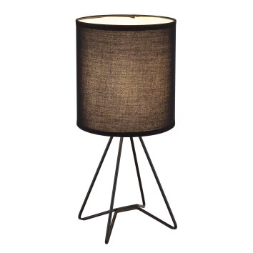 Illuminazione Globo Lighting Tamian Lampada da tavolo Nero, 1-Luce