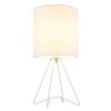 Illuminazione Globo Lighting Tamian Lampada da tavolo Bianco, 1-Luce