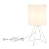 Illuminazione Globo Lighting Tamian Lampada da tavolo Bianco, 1-Luce
