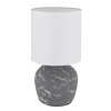 Illuminazione Globo Lighting Marble Lampada da tavolo Grigio, 1-Luce