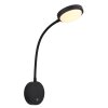 Illuminazione Globo Lighting Pegasi Applique LED Nero, 1-Luce