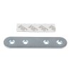 Illuminazione Globo Lighting Pegasi Applique LED Nero, 1-Luce