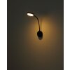 Illuminazione Globo Lighting Pegasi Applique LED Nero, 1-Luce