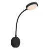 Illuminazione Globo Lighting Pegasi Applique LED Nero, 1-Luce