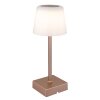 Illuminazione Globo Lighting Xayden Lampada da tavolo LED Champagne, Champagne, 1-Luce