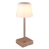 Illuminazione Globo Lighting Xayden Lampada da tavolo LED Champagne, Champagne, 1-Luce