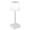 Illuminazione Globo Lighting Xayden Lampada da tavolo LED Bianco, 1-Luce