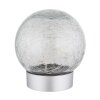 Illuminazione Globo Lighting Soona Lampada da tavolo LED Argento, 1-Luce