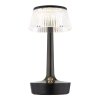 Illuminazione Globo Lighting Lucio Lampada da tavolo LED Nero, 1-Luce