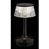 Illuminazione Globo Lighting Lucio Lampada da tavolo LED Nero, 1-Luce