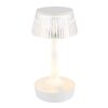 Illuminazione Globo Lighting Lucio Lampada da tavolo LED Bianco, 1-Luce