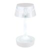 Illuminazione Globo Lighting Lucio Lampada da tavolo LED Bianco, 1-Luce