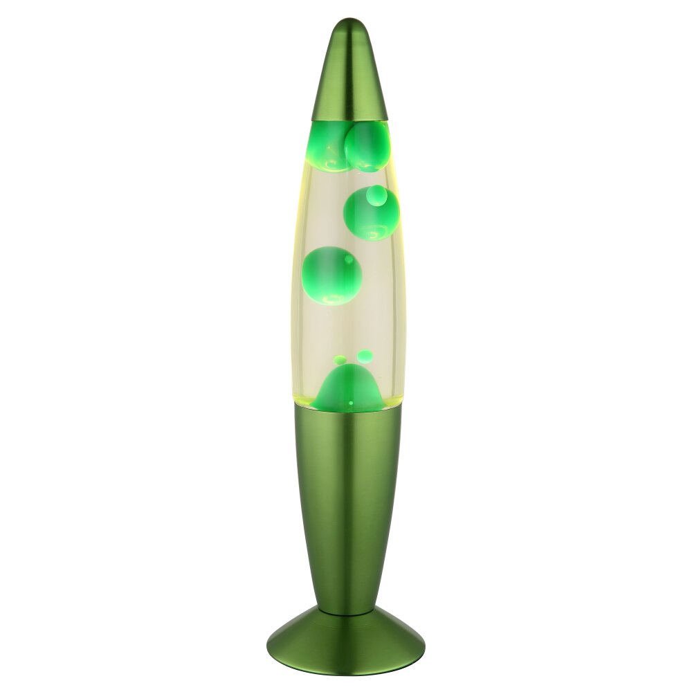 Illuminazione Globo Lighting Etna Lampada lavica, Lampada da tavolo LED Verde, 1-Luce main product photo