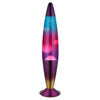 Lampada lava  Illuminazione Globo Lighting Etna Lampada da tavolo LED Colorato, 1-Luce
