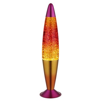 Lampada lava  Illuminazione Globo Lighting Etna Lampada lavica, Lampada da tavolo LED Colorato, 1-Luce