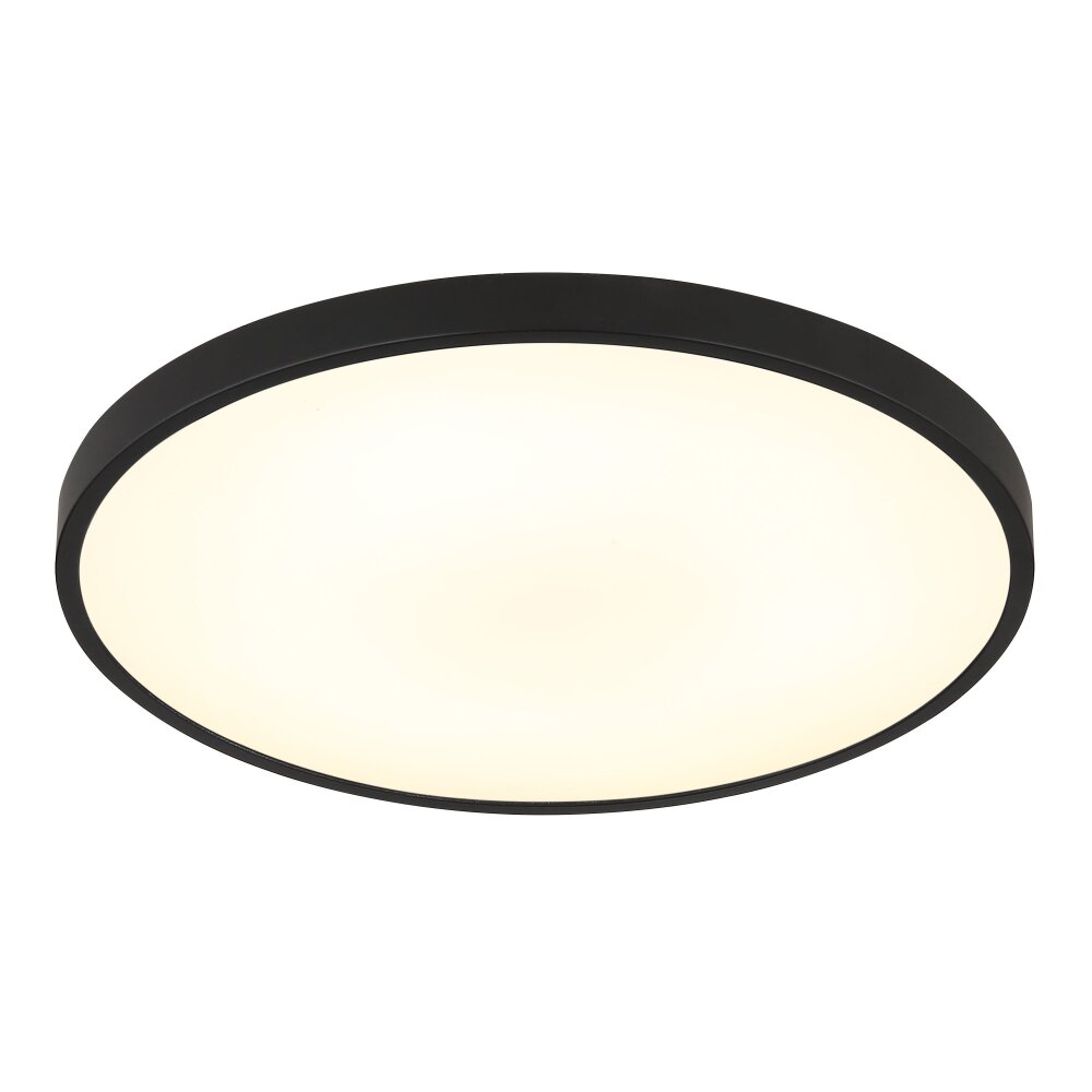 Illuminazione Globo Lighting Nielsen Plafoniera LED Nero, 1-Luce main product photo
