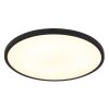 Illuminazione Globo Lighting Nielsen Plafoniera LED Nero, 1-Luce