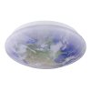 Illuminazione Globo Lighting Gaia Plafoniera LED Bianco, 1-Luce