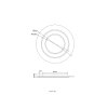 Illuminazione Globo Lighting Jayden Plafoniera LED Antracite, 1-Luce