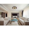 Illuminazione Globo Lighting Jayden Plafoniera LED Nero, 1-Luce