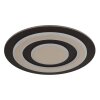 Illuminazione Globo Lighting Jayden Plafoniera LED Nero, 1-Luce