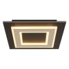 Illuminazione Globo Lighting Jayden Plafoniera LED Nero, 1-Luce