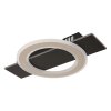 Illuminazione Globo Lighting Jayden Plafoniera LED Nero, 1-Luce