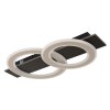 Illuminazione Globo Lighting Jayden Plafoniera LED Nero, 1-Luce
