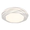 Illuminazione Globo Lighting Flordelis Plafoniera LED Bianco, 1-Luce