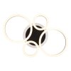 Illuminazione Globo Lighting Loretta Plafoniera LED Nero, 1-Luce