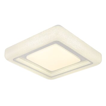 Illuminazione Globo Lighting Marcia Plafoniera LED Bianco, 1-Luce