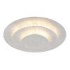 Illuminazione Globo Lighting Heda Plafoniera LED Argento, 1-Luce
