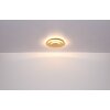 Illuminazione Globo Lighting Heda Plafoniera LED Argento, 1-Luce