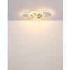 Illuminazione Globo Lighting Lorelei Plafoniera LED Antracite, 1-Luce