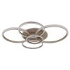 Illuminazione Globo Lighting Lorelei Plafoniera LED Champagne, 1-Luce