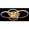 Illuminazione Globo Lighting Lorelei Plafoniera LED Champagne, 1-Luce