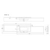 Illuminazione Globo Lighting Saunders Plafoniera LED Nero, 1-Luce, Telecomando