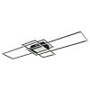 Illuminazione Globo Lighting Saunders Plafoniera LED Nero, 1-Luce, Telecomando