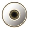 Illuminazione Globo Lighting Cara Plafoniera LED Grigio, Argento, 1-Luce
