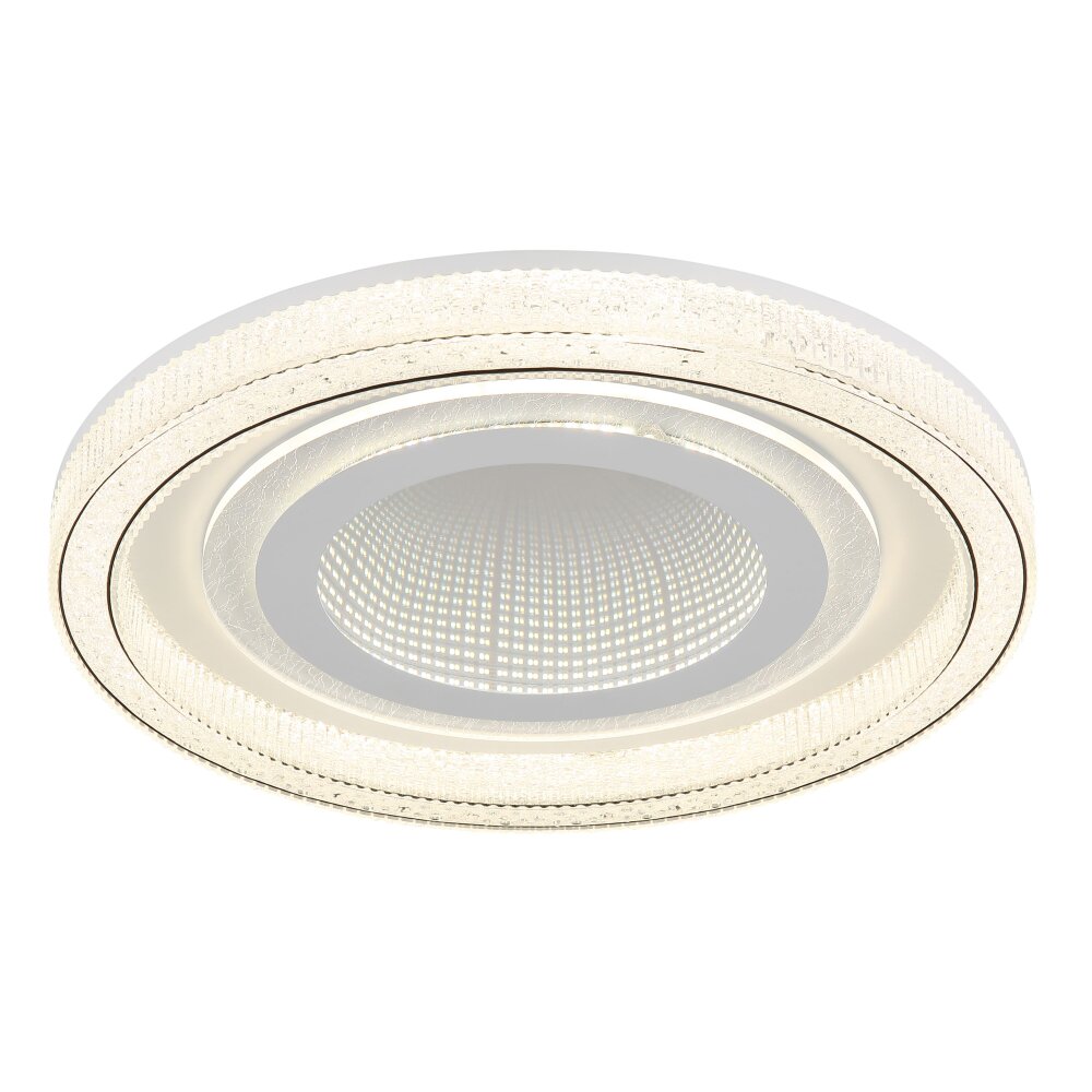 Illuminazione Globo Lighting Alsuna Plafoniera LED Bianco, 1-Luce, Telecomando main product photo