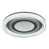 Illuminazione Globo Lighting Alsuna Plafoniera LED Antracite, 1-Luce, Telecomando