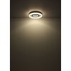 Illuminazione Globo Lighting Alsuna Plafoniera LED Antracite, 1-Luce, Telecomando